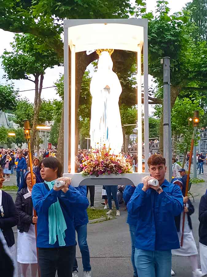 pèlerinage Nice Lourdes