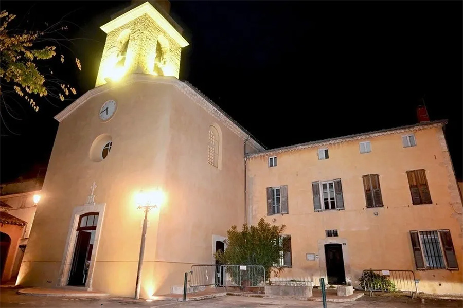 église st hélène plan de Grasse