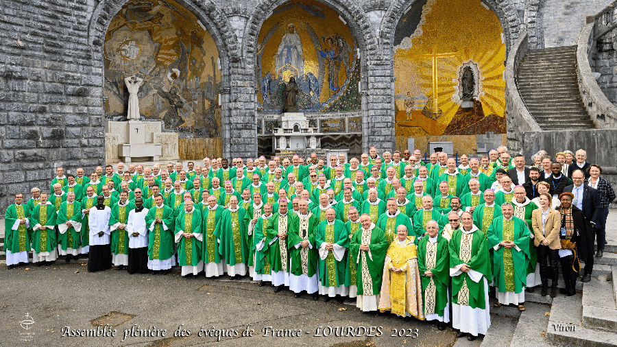 Assemblée plénière Lourdes évêques de France