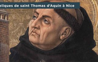 saint thomas d'aquin nice reliques