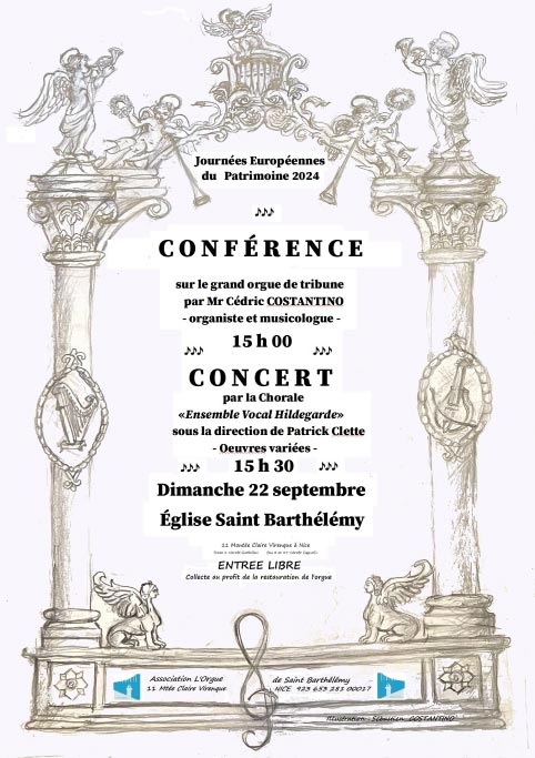 conférence et concert orgue