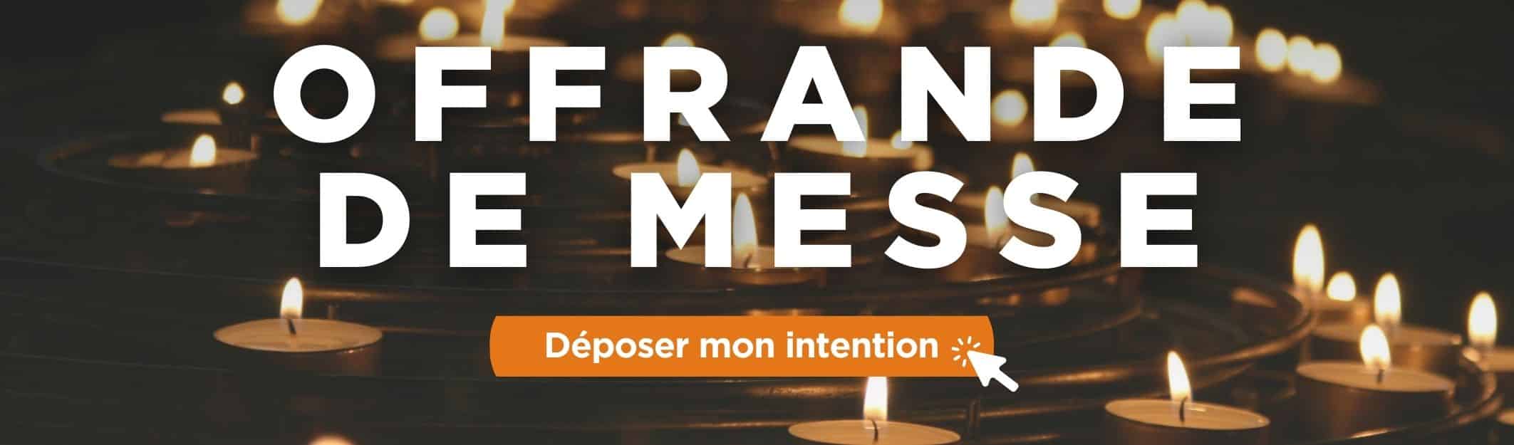 offrandes de messe