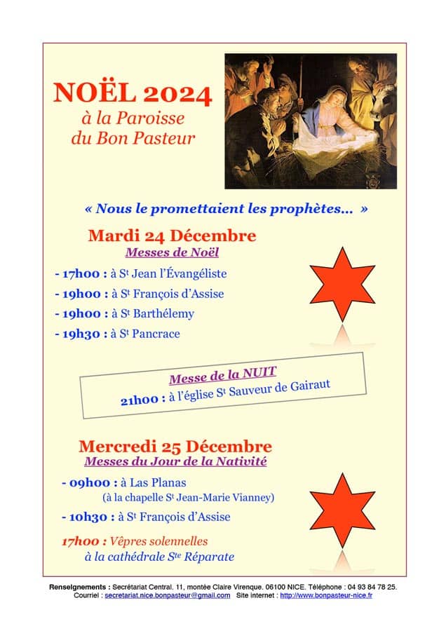 Noël 24 bon pasteur